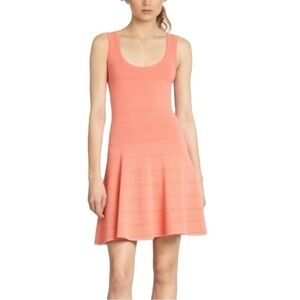 Torn by Ronny Kobo Sleeveless Knit Fit & Flare Vivienne Luciana Dress (Peach)